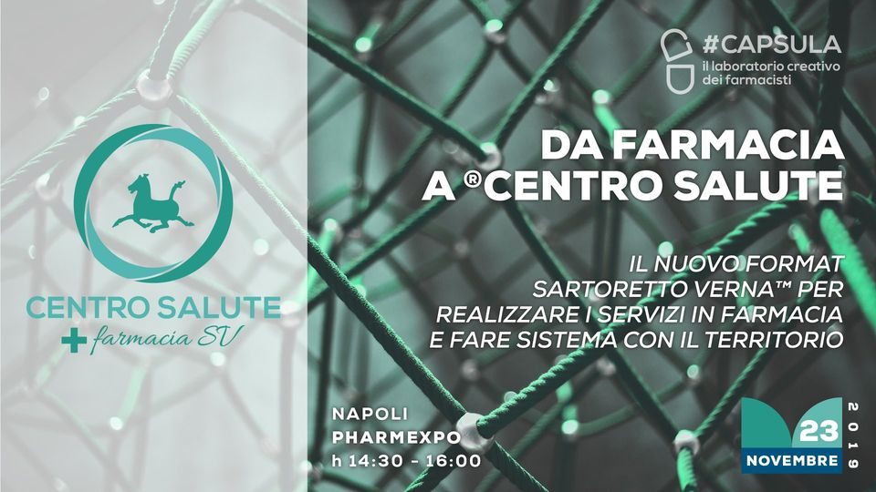 Immagine dell’incontro Centro Salute: realizzare i servizi in farmacia