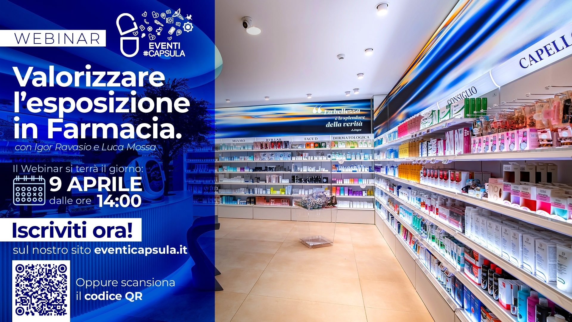 Immagine dell’incontro Valorizzare l’esposizione in farmacia