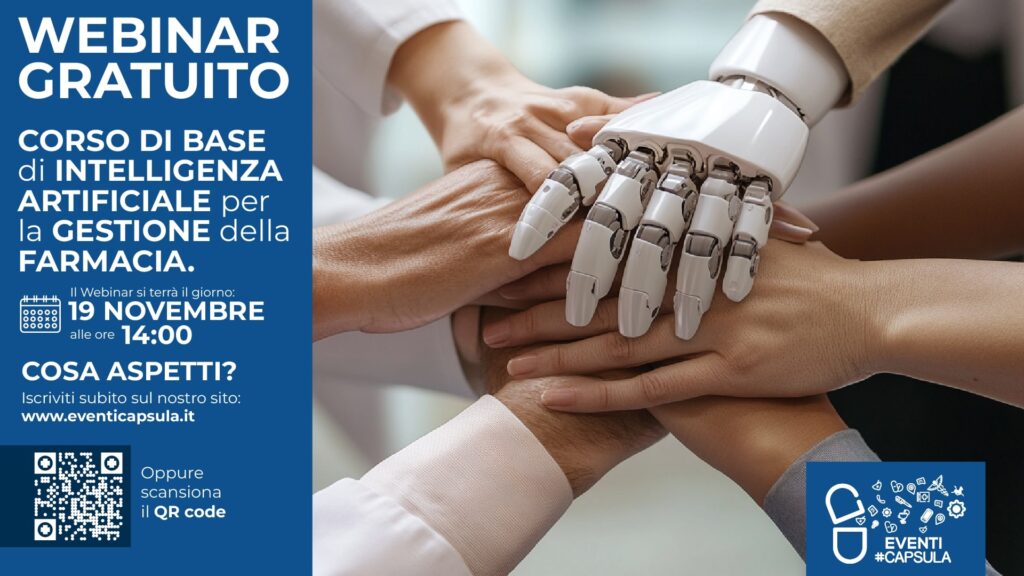 Immagine dell’incontro Le basi dell’IA per la gestione della farmacia